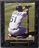 Ichiro Suzuki unsigned Seattle Mariners 8x10 Photo Plaque