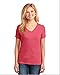 Port & Company Women's 54 oz 100% Cotton V Neck T Shirt