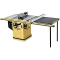 Powermatic 1660760K Model 66 10-Inch Left Tilt 3 Horsepower Cabinet Saw with 50-Inch Accu-Fence and 2 Cast Iron Extension Wings, 230-Volt 1 Phase