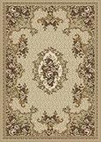 Aubusson Beige is part of the Canyon collection. 89 x 57 area rug.