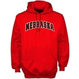 Russell Nebraska Cornhuskers Scarlet Arch Hoody Sweatshirt