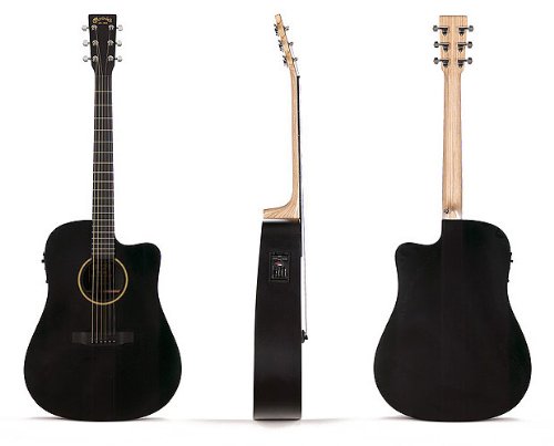 Martin DCXE black Dreadnought