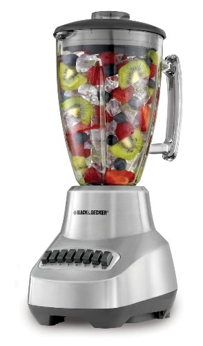 Black & Decker 12-Speed Blender, Silver