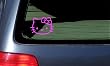 HELLO KITTY - Cat Feline - Car, Truck, Notebook, Vinyl Decal Sticker #1093 | Vinyl Color: Pink