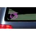HELLO KITTY - Cat Feline - Car, Truck, Notebook, Vinyl Decal Sticker #1093 | Vinyl Color: Pink