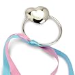 Krysaliis Circular Heart Sterling Silver Baby Rattle