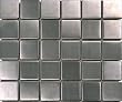 Stainless Steel Metal 2x2 Mosiac Sheets for Backsplash, Shower Walls, Bathroom Floors