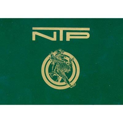 NTP Lilly Bridge Size Jumbo Index Playing Cards (Green Gold)