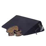 Liberator Black Label 24-Inch Wedge With Cuffs, Black Microfiber