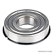 Timken 6310-Z-NR - Radial/Deep Groove Ball Bearing - Round Bore, 50 mm ID, 110 mm OD, 27 mm Width, Single Shield, C0