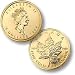 Gold Coin Bullion, 1985 Canadian Maple Leaf, $5 Face Value, 1/10th Oz.