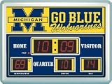 Michigan Wolverines 14x19 ScoreBoard/Clock/Therm