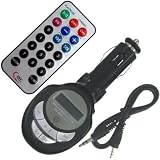 Auto KFZ FM Transmitter USB, SD/MMC, Klinke mit Fernbedienung
