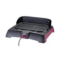 Severin PG 2786-400 Barbecue-Grill inklusiv Grillbuch / Tischgrill / antihaft-beschichtetes Gussrost
