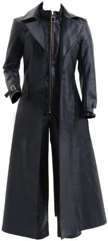 Cosplay Costume Albert Wesker Black Coat Jacket