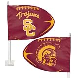 USC Trojans Official Logo Car Flag