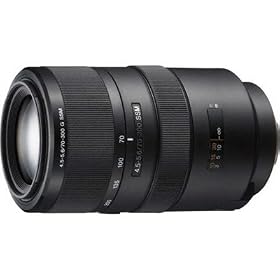 Sony SAL70300G 70-300mm f/4.5-5.6 SSM ED G-Series Compact Super Telephoto Zoom Lens