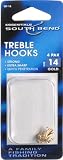 South Bend - Gold Treble Hooks (4 Pack ) Size -14