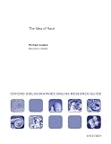 Ideas of Race: Oxford Bibliographies Online Research Guide