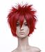 Deep Red Anime Cosplay Wig Costume