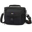 Lowepro Nova 180 AW Kameratasche (f�r SLR mit angesetztem Objektiv und bis zu 2 zus�tzlichen Objektiven) schwarz