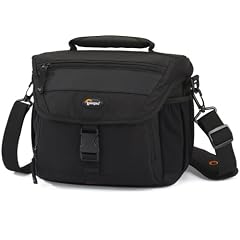 Lowepro Nova 180 AW Kameratasche (f�r SLR mit angesetztem Objektiv und bis zu 2 zus�tzlichen Objektiven) schwarz