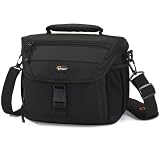 Lowepro Nova 180 AW Kameratasche (f�r SLR mit angesetztem Objektiv und bis zu 2 zus�tzlichen Objektiven) schwarz
