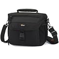 Lowepro Nova 180 AW Kameratasche (f�r SLR mit angesetztem Objektiv und bis zu 2 zus�tzlichen Objektiven) schwarz