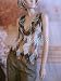 $1025 New JEAN PAUL GAULTIER Sheer Harlequin Silk Top 44 10