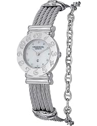 Charriol St-Tropez Classic Ladies Stainless Steel Mother-of-Pearl Dial Watch 028A.540.326
