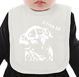 Dobby A Free Elf ネクタイを有する有機ビブ Medium