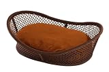 Suncast 30-Inch Woven Resin Basket