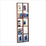 Peter Pepper 600-X-X, 609, 610, and 612 Ten Pocket Vertical Magazine Rack with Paper Stop and Pocket