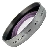 0.7x WEITWINKELKONVERTER mit speziell berechneter Optik an MICRO FOUR THIRDS ( m 4/3 bzw. MFT ) Systemkameras für OLYMPUS PEN E P1 , E P2 , E PL1 ...(powered by SIOCORE) Systemkamera