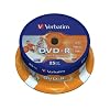 Verbatim 43538 - Dvd -R 4.7Gb 16X Spindle 25 Imprimible Inkjet Superficie Blanca 120 Minutos Advanced Azo