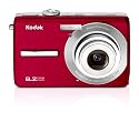 Kodak M863 Digialkamera (8 Megapixel, 3-fach opt. Zoom, 6,9 cm (2,7 Zoll) Display) rot