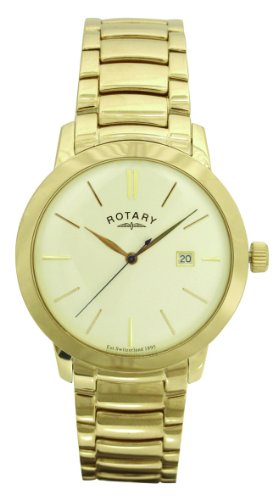 Rotary Gents Gold Tone Watch GB02488-46 Image of Rotary Gents Gold Tone Watch GB02488-46