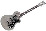 ITALIA MARANELLO CLASSIC AGATHIS METAL SPARKLE SILVER ELECTRIC GUITAR