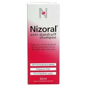 Nizoral Dandruff Shampoo 60ml , up to 3 Months Treatment