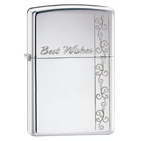 Zippo Best Wishes Pocket Lighter
