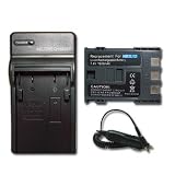 NEW Battery + Charger for Canon ZR100 ZR200 ZR300 ZR400 ZR500 ZR600 ZR700 ZR800 ZR830 ZR850 BP-2L12 + car plug