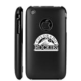 Apple iPhone 3G 3GS Black Aluminum Metal Case Colorado Rockies