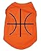 Petitebella Basketball Orange Cotton Shirt Puppy Dog Clothes (Large)