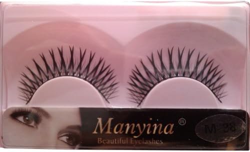 So Beauty Manyina New 10 Pairs Natural Black Long Fake False Eyelashes Top Quality Eye Lash Makeup M-38