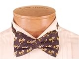 Georgia Tech Bow Tie - Georgia Tech Black Pre-Tied Bow Tie with Yellow Jacket Logo