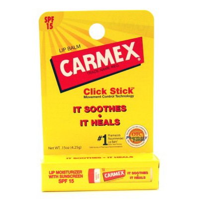 Carmex Click Stick Lip Moisture SPF #15 (Pack of 12)