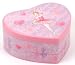 Musical Ballerina Heart Shaped Jewellery Box