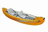 picture of Sportek Indika III Unisex Inflatable Canoe - Orange