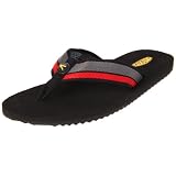 Keen Men's Cabo Flip Flop,Dark Shadow/Pompeian Red,10 M US ~ Keen