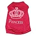 HP95 TM Fashion Pet Dog Cat Cute Princess T-Shirt Clothes Vest Summer Coat Puggy Costumes (L)